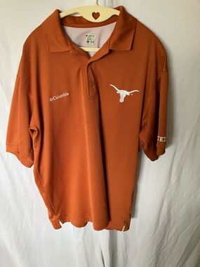 Columbia: Texas Longhorns Short-Sleeve Performance Polo- M